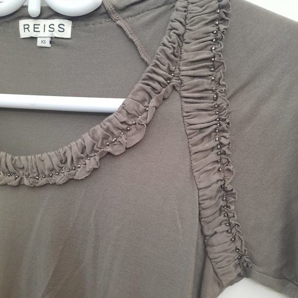 REISS Melina Short sleeve Shirt - Picture 4 of 10